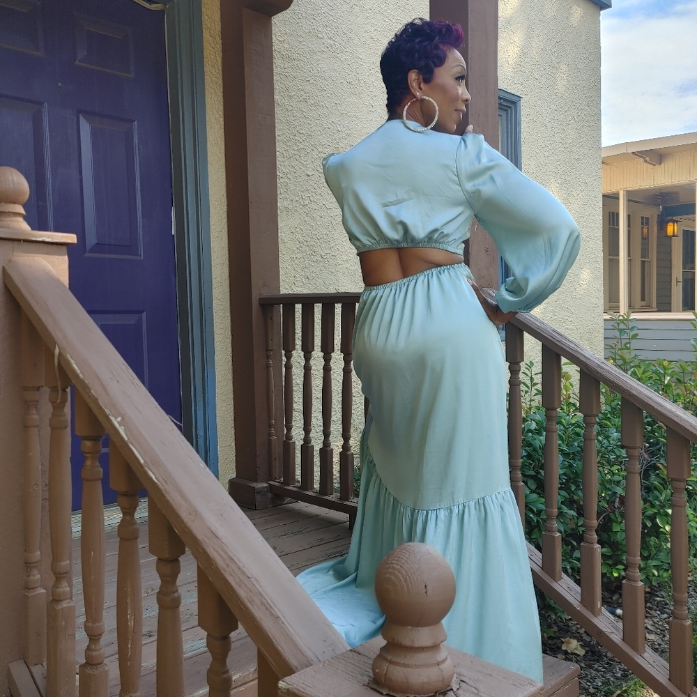 Grecian Maxi Dress